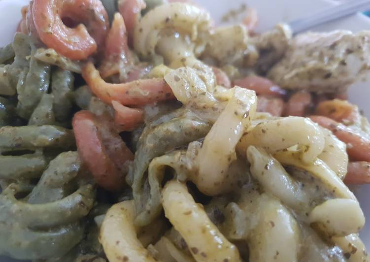 Simple Way to Prepare Award-winning Pesto Pasta