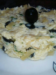 Una foto de Bacalao à brás