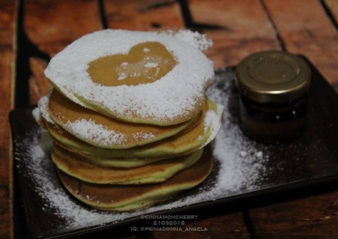 Recipe of Quick Fluffy Japanese Pancakes