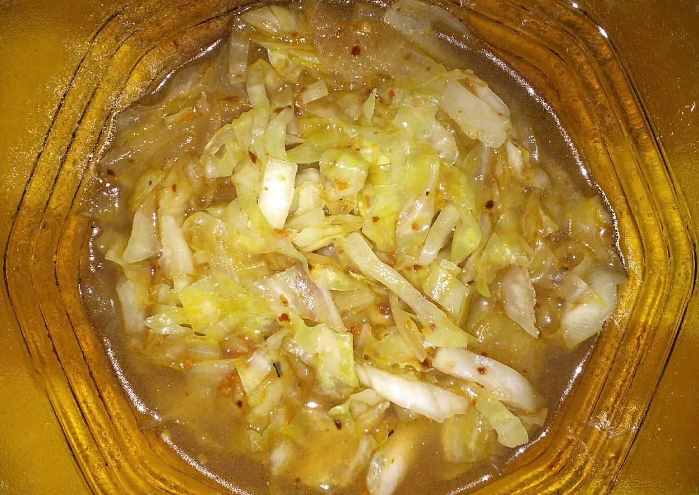 makan malam praktis sehat tumis anti gendut sayur kol