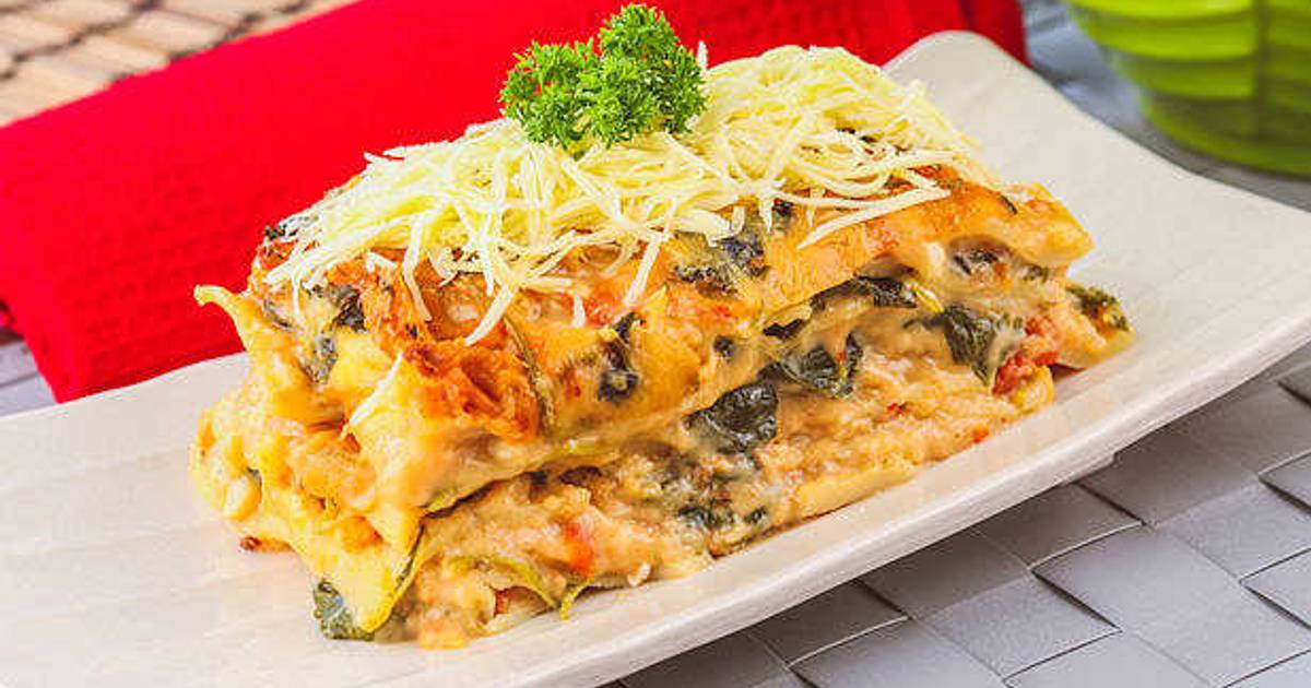 Resep Resep Lasagna Bayam Pedas Oleh DapurKobe - Cookpad