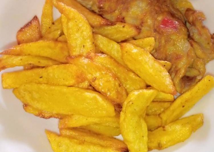 Recipe: Perfect Chips with egg This is Secret Recipe  From Best My Grandma's Recipe !!