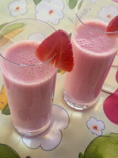 A picture of Strawberry and Yogurt Smoothie.