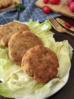 Zdjęcie przepisu Siekane kotlety rybne.