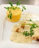 Gà sốt kem tươi