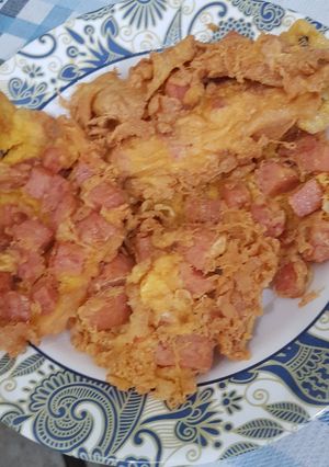 Foto resep Ham Telor / Maling telur dadar