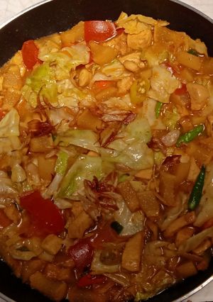 Foto resep Tongseng kikil murah uenak