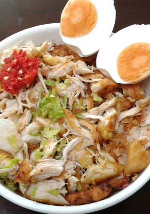 Foto resep Bubur Ayam Ala Abang Gerobak