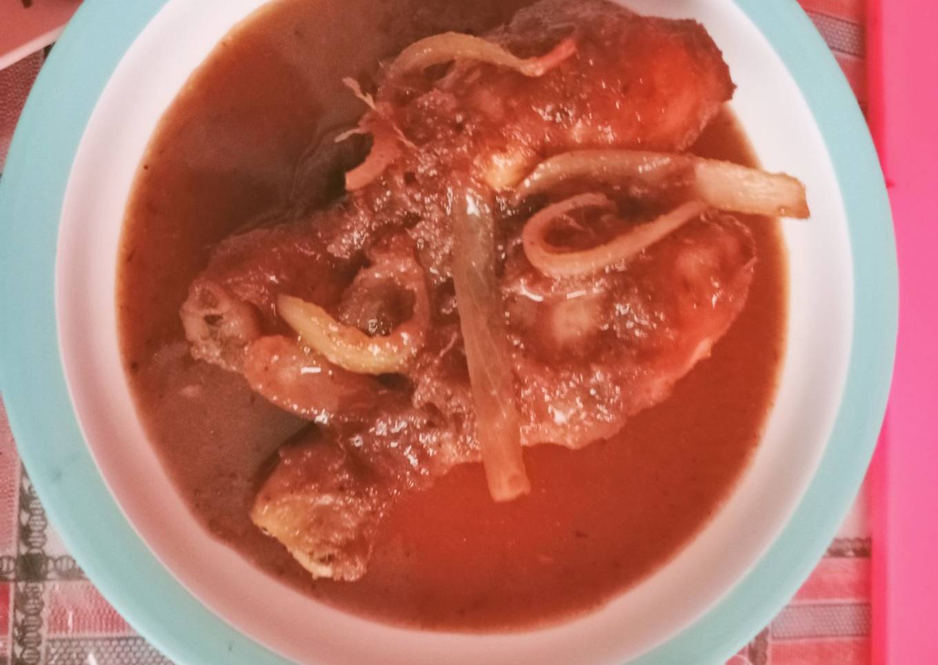 Ayam kecap sisa Bumbu Ungkep