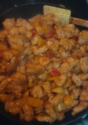 A picture of Sweet and Sour Chicken.