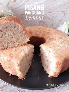 Foto resep Bolu Pisang Panggang Lembut⭐