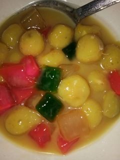 Foto resep Kolak Biji salak dan pacar cina