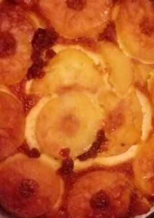 Una foto de Torta de manzana con whisky