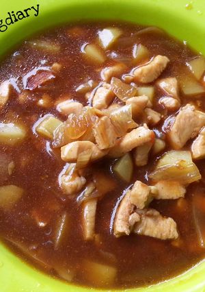 Foto resep Ayam Cincang Saus Tiram