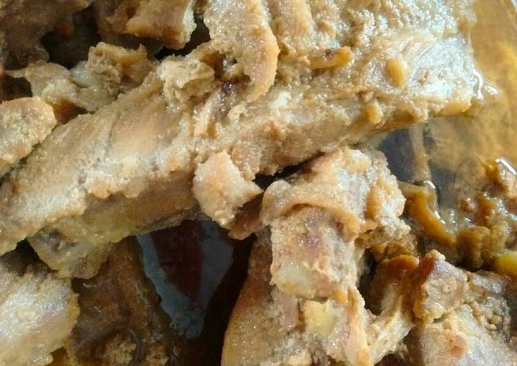 Costela de porco ao missô (molho de soja em pasta) - Tudogosreceitas