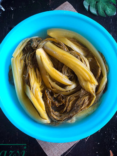Foto resep Sawi Asin (fermentasi sawi pahit)