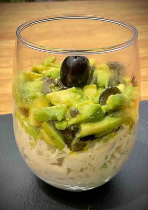 Una foto de Ensaladilla de Patata y Aguacate