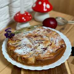 Яблучний пиріг на кефірі🥧-レシピのメイン写真