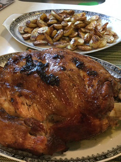 Una foto de Espalda de cerdo al horno