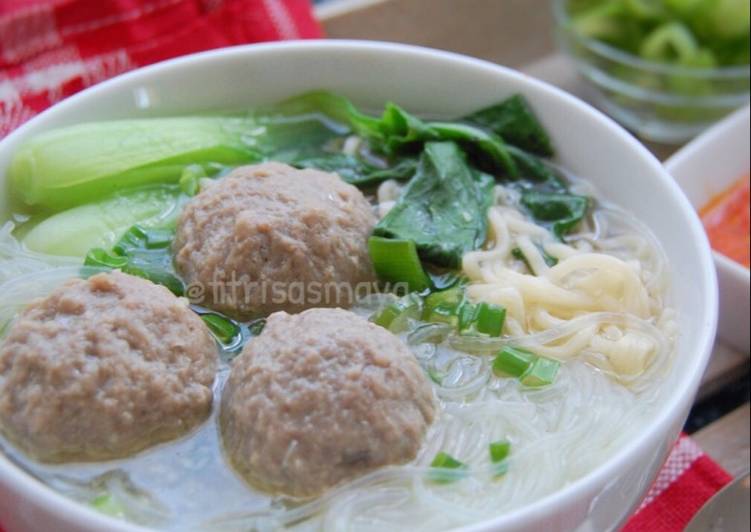  Resep  Bakso  Sapi Kenyal Banget  homemadeDBest oleh 