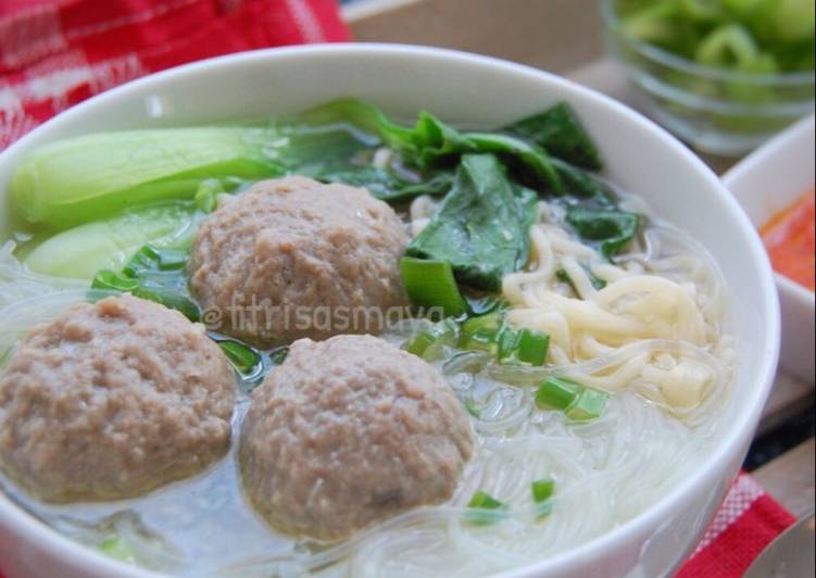 Bakso Sapi Kenyal Banget ππ»(#homemadeDBest)