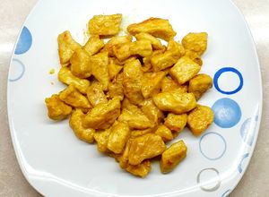 Foto di Bocconcini light di pollo al curry