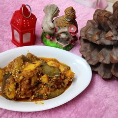 A picture of Dahi Aloo Baingan Ki Sabji.