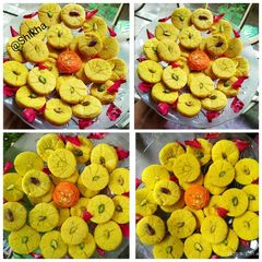 Saffron Milk Peda A picture of Saffron Milk Peda.