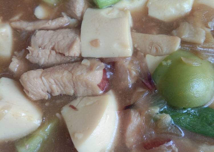 Resep Tofu ayam, Bikin Ngiler
