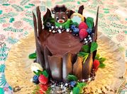 Una foto de tarta piononos