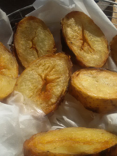 Una foto de Papas al rescoldo fritas