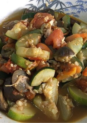 Foto resep Zucchini Mix (Vegetarian)