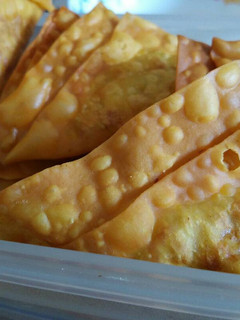 Foto resep Pangsit goreng ayam udang