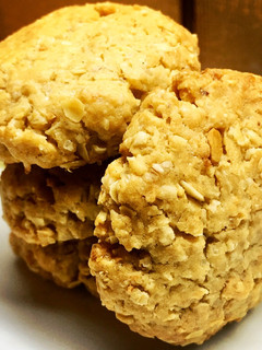 A picture of COCONUT OATMEAL COOKIES#bakedsnack.