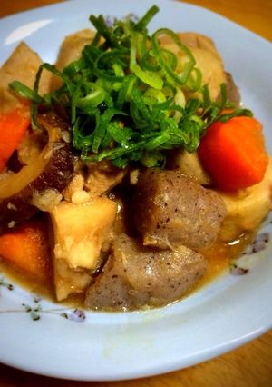 A picture of Our Family's Chikuzen-ni (Gameni).