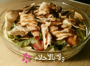 صورة لوصفة فتوش ولا اطيب