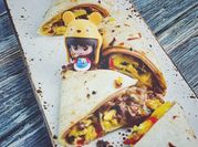 Gambar sarapan pagi wrap