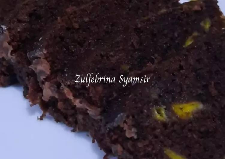 Proses Membuat Brownis pisang lembut super duper moist, Lezat Sekali