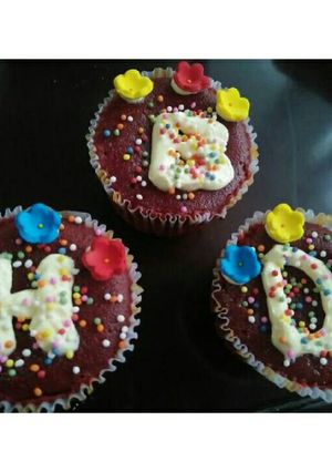 Foto resep Red velvet cupcake