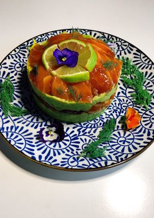 Une photo de Avocat saumon