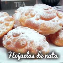 Una foto de Hojuelas de nata