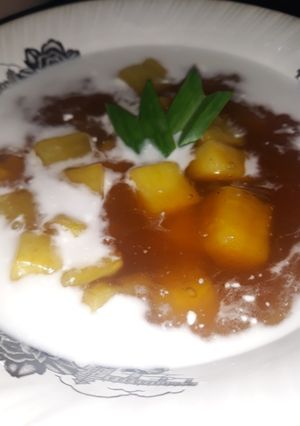 Foto resep Bubur candil ubi simple