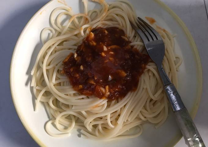 Spaghetti saus balognese