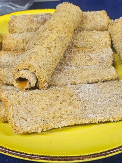 Una foto de Rollitos de canela airfryer