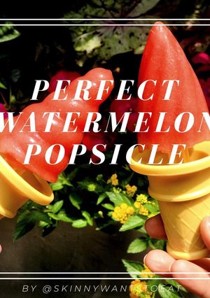 A picture of Watermelon Popsicles.