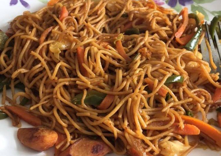 Recipe of Favorite Egg noodles WD chicken sausage