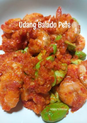 Foto resep 7. Udang Balado Pete