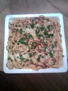 A picture of Cajun Chicken Alfredo.