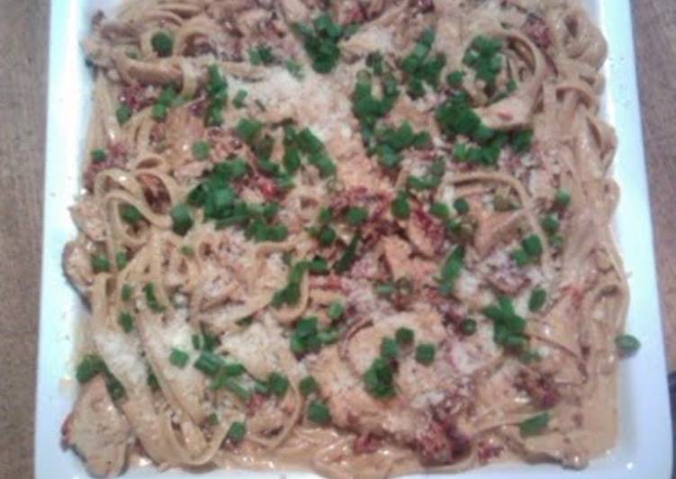 Simple Way to Prepare Super Quick Homemade Cajun Chicken Alfredo