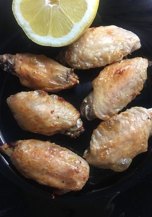 Una foto de Alitas de pollo al horno..!